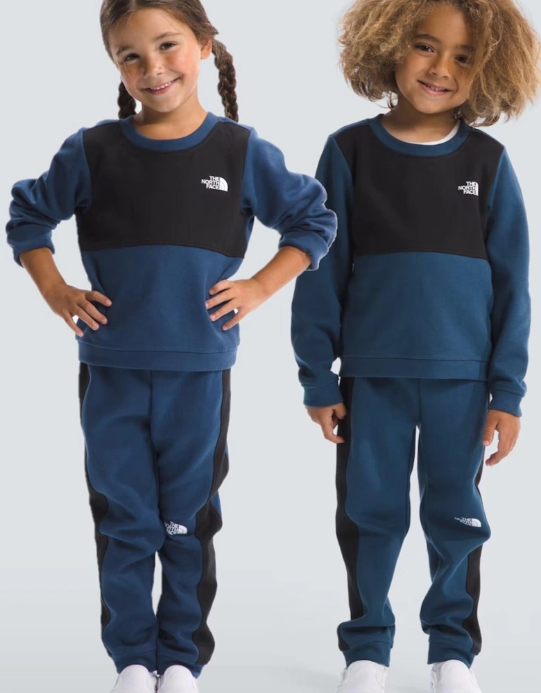 Kids Tech Tracksuit Shady Blue