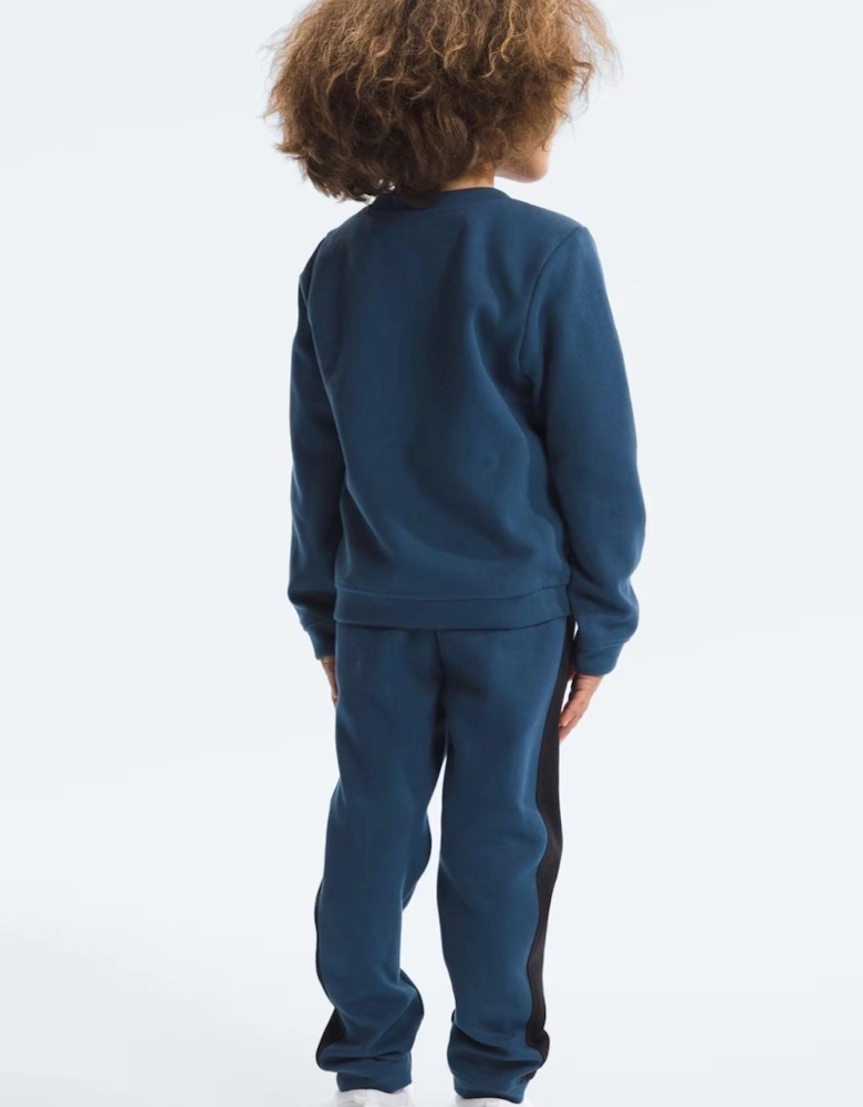 Kids Tech Tracksuit Shady Blue