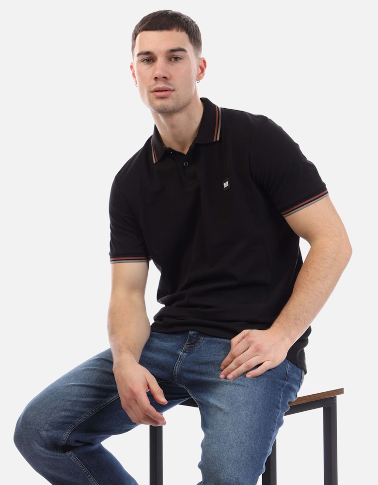 Mens Vancouver Tipped Polo Shirt