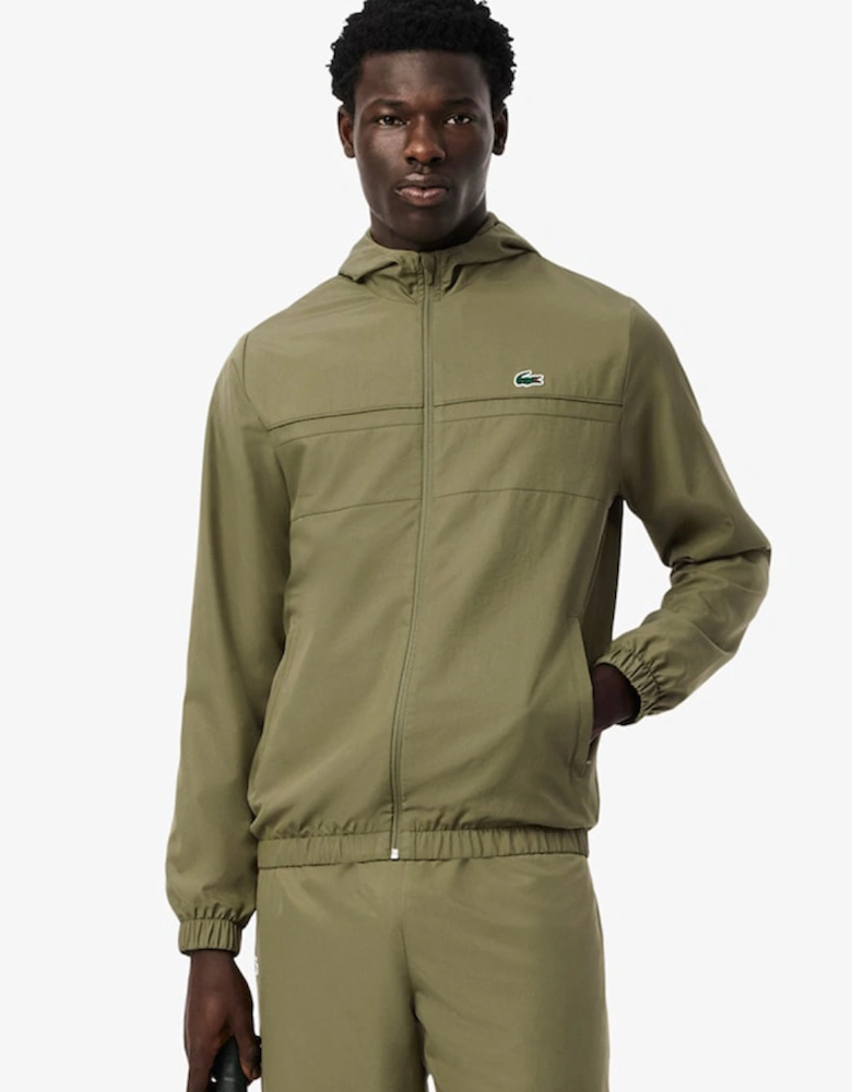 Men's Water-Repellent Sport Track Jacket