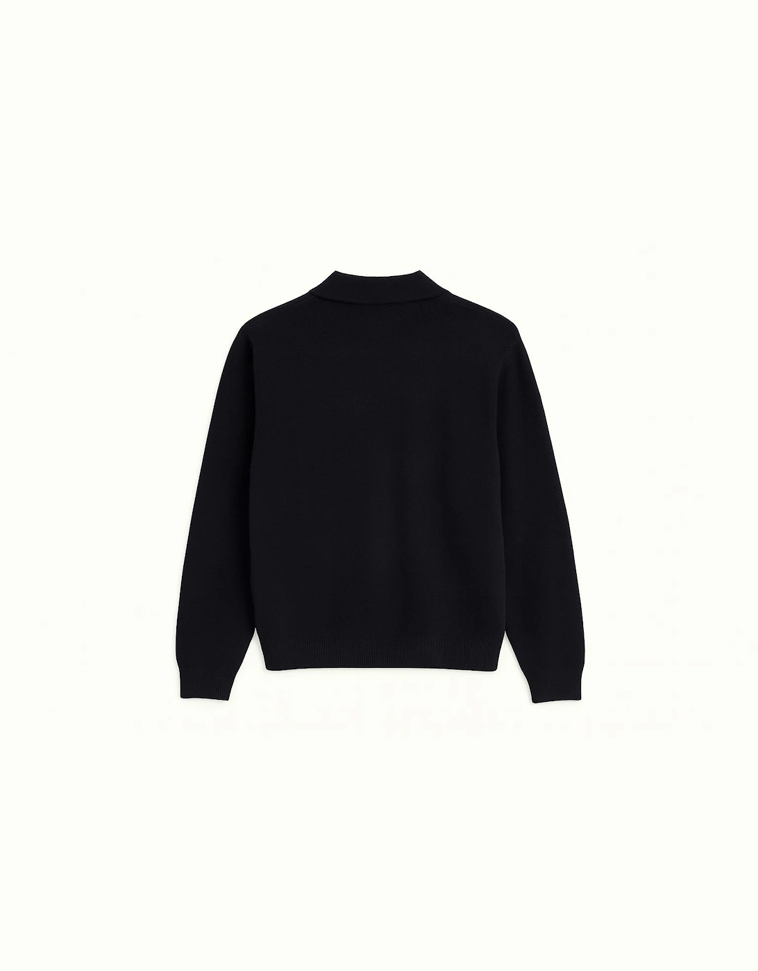 Men's Navy Cashmere Shawl Collar knit Cardigan