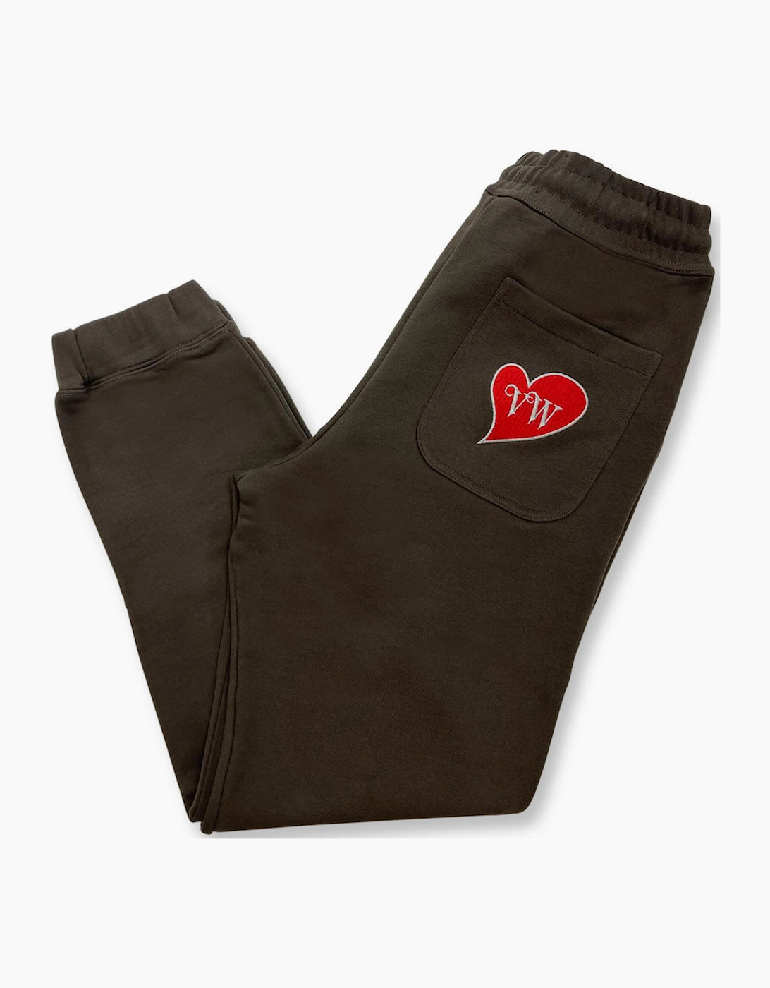 Vivienne Westwood Men's Men's Brown Vivienne Westwood Heart Patch Sweatpants