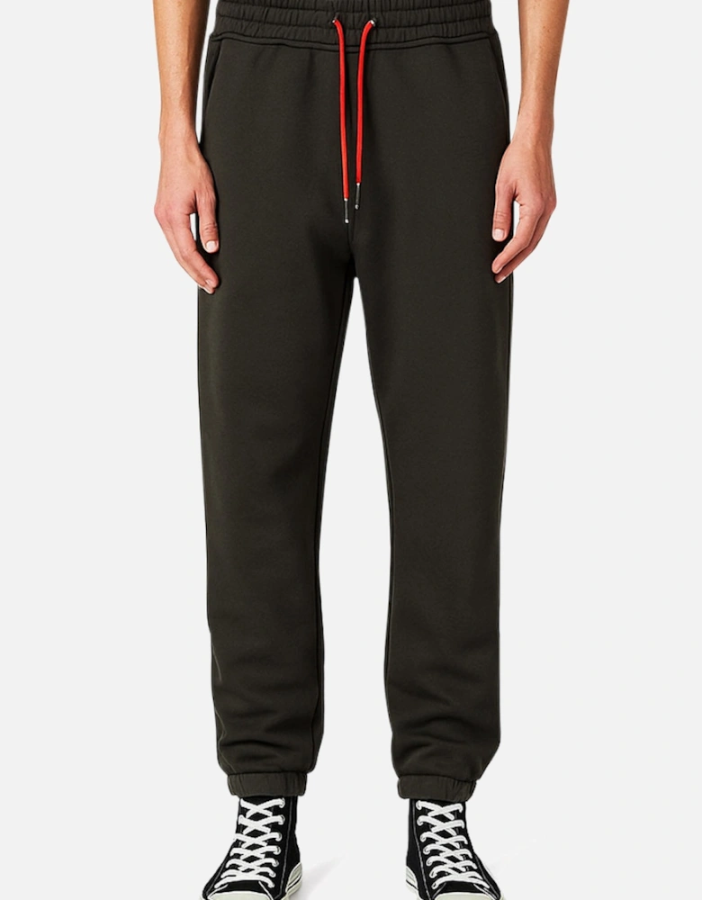 Men's Brown Heart Patch Sweatpants