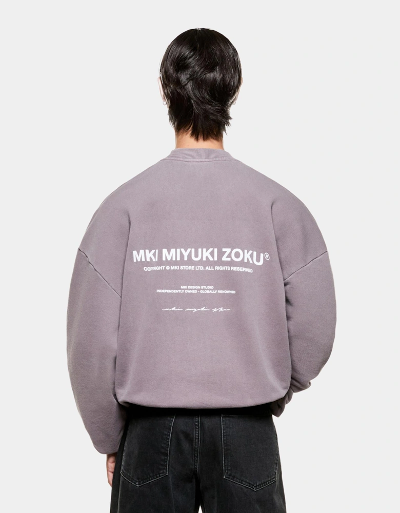 Oversized Design Studio Crewneck Sweatshirt