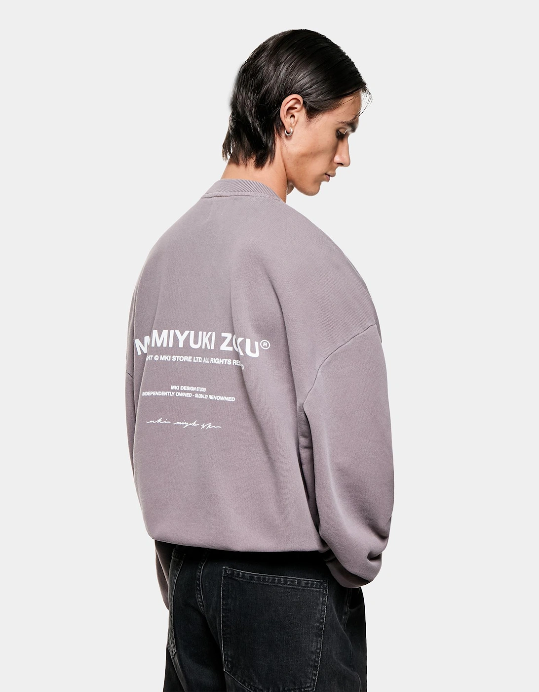 Oversized Design Studio Crewneck Sweatshirt