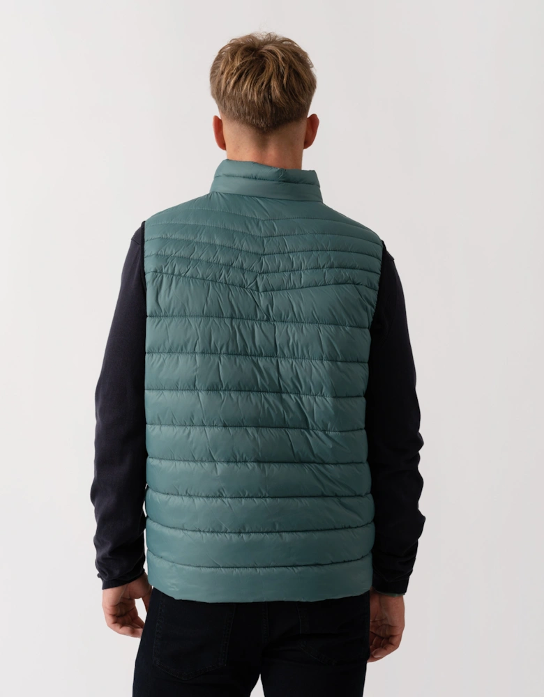 BOSS Orange Odeno 2 Mens Gilet - Open Green 369