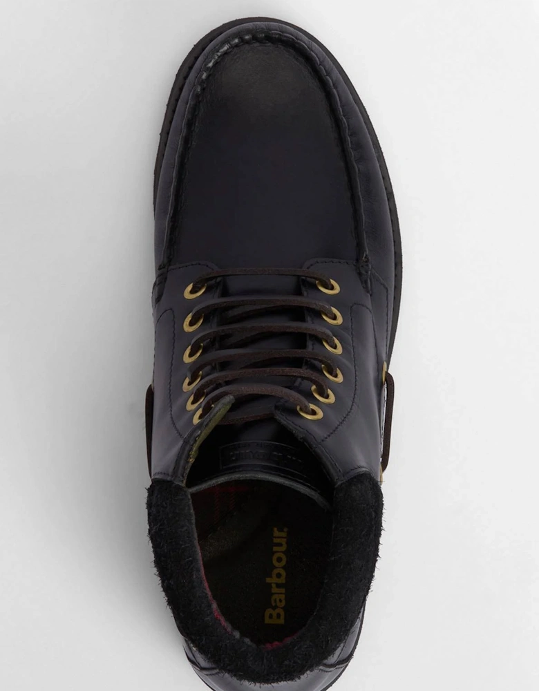 Tiller Moccasin Boot Black