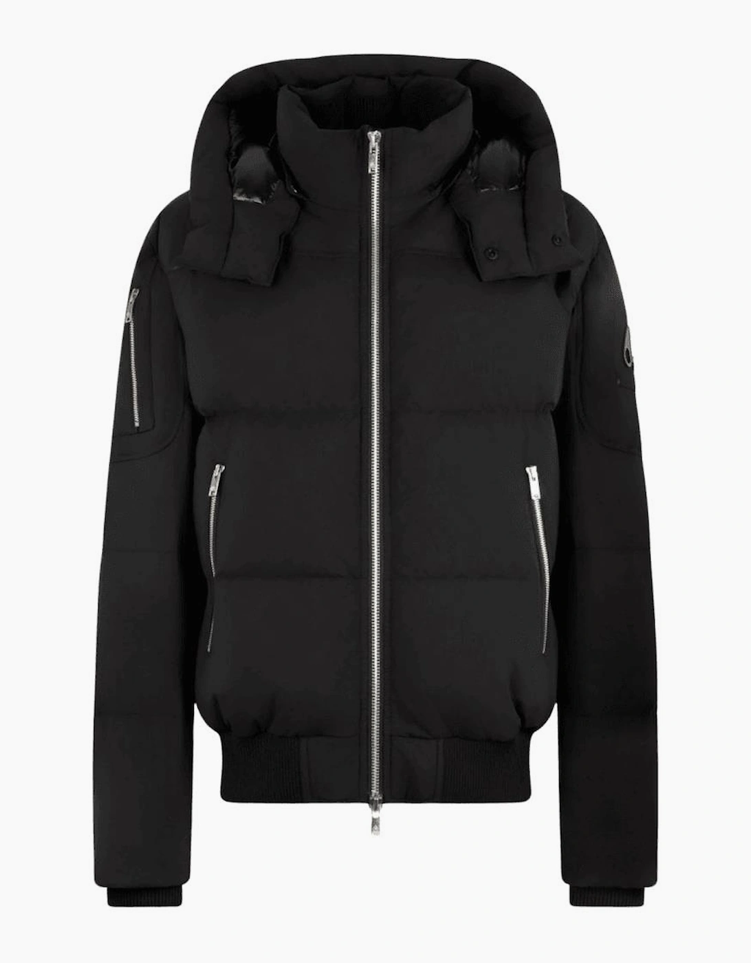 Moose Knuckles Men's Everest Cloud Black Puffer Jacket - Size: 40/Regular