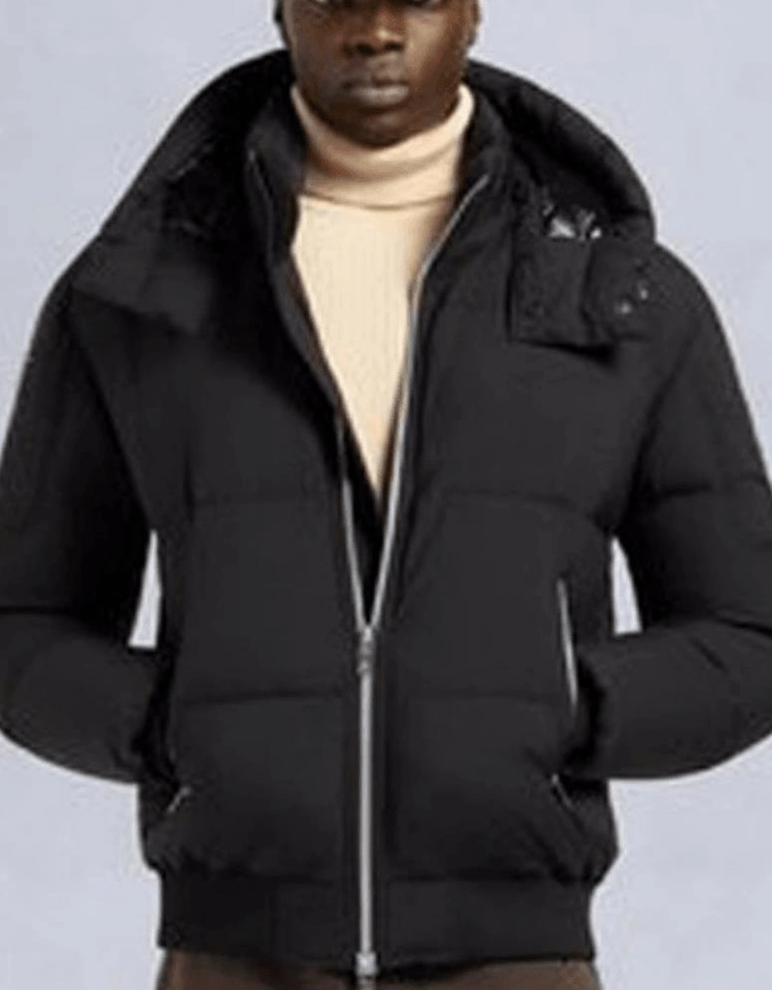 Everest Cloud Black Puffer Jacket