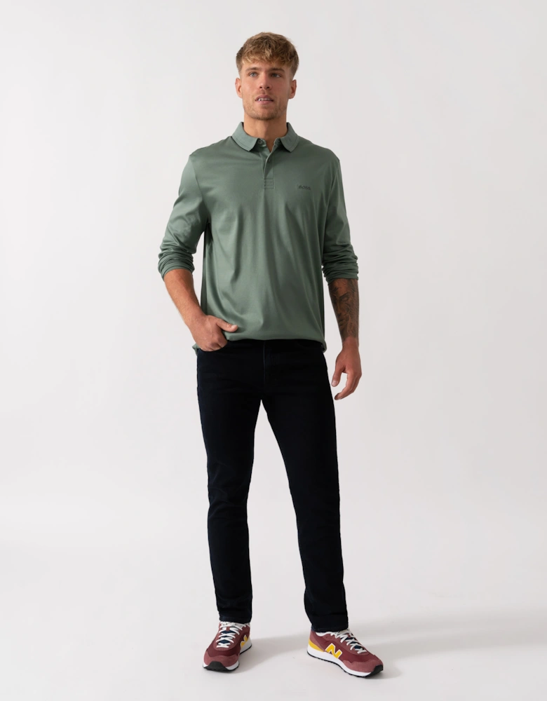 BOSS Green Pirol Mens Polo Shirt 50544335 - Open Green 358