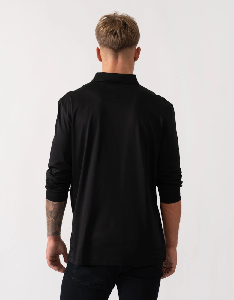 BOSS Green Pirol Mens Polo Shirt 50544335 - Black 001