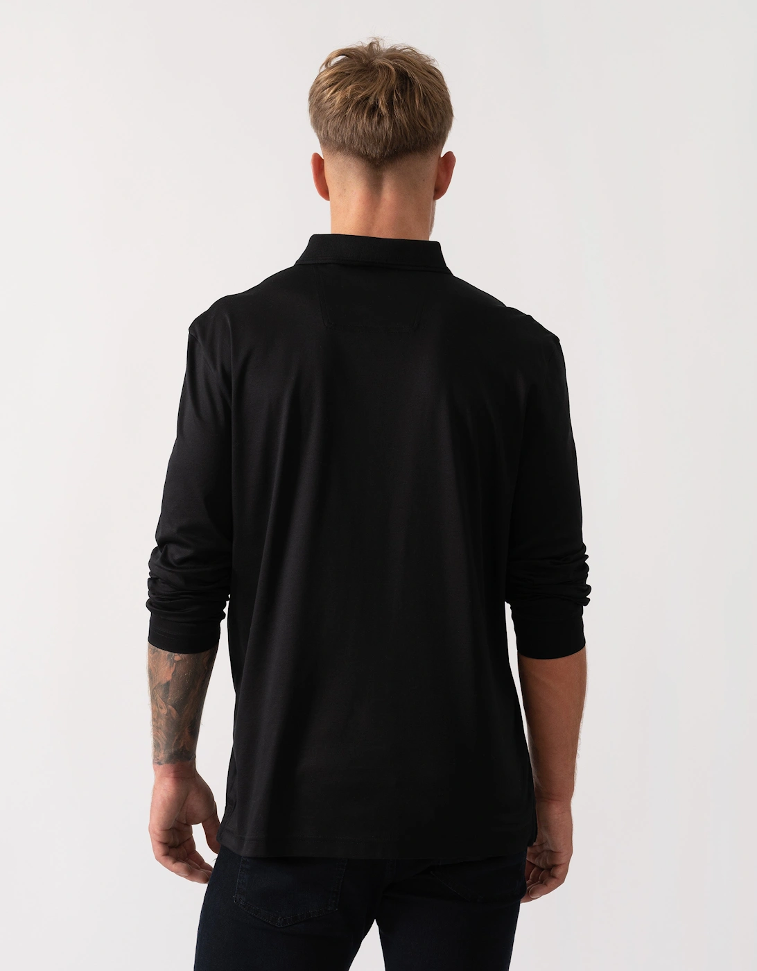 BOSS Green Pirol Mens Polo Shirt 50544335 - Black 001