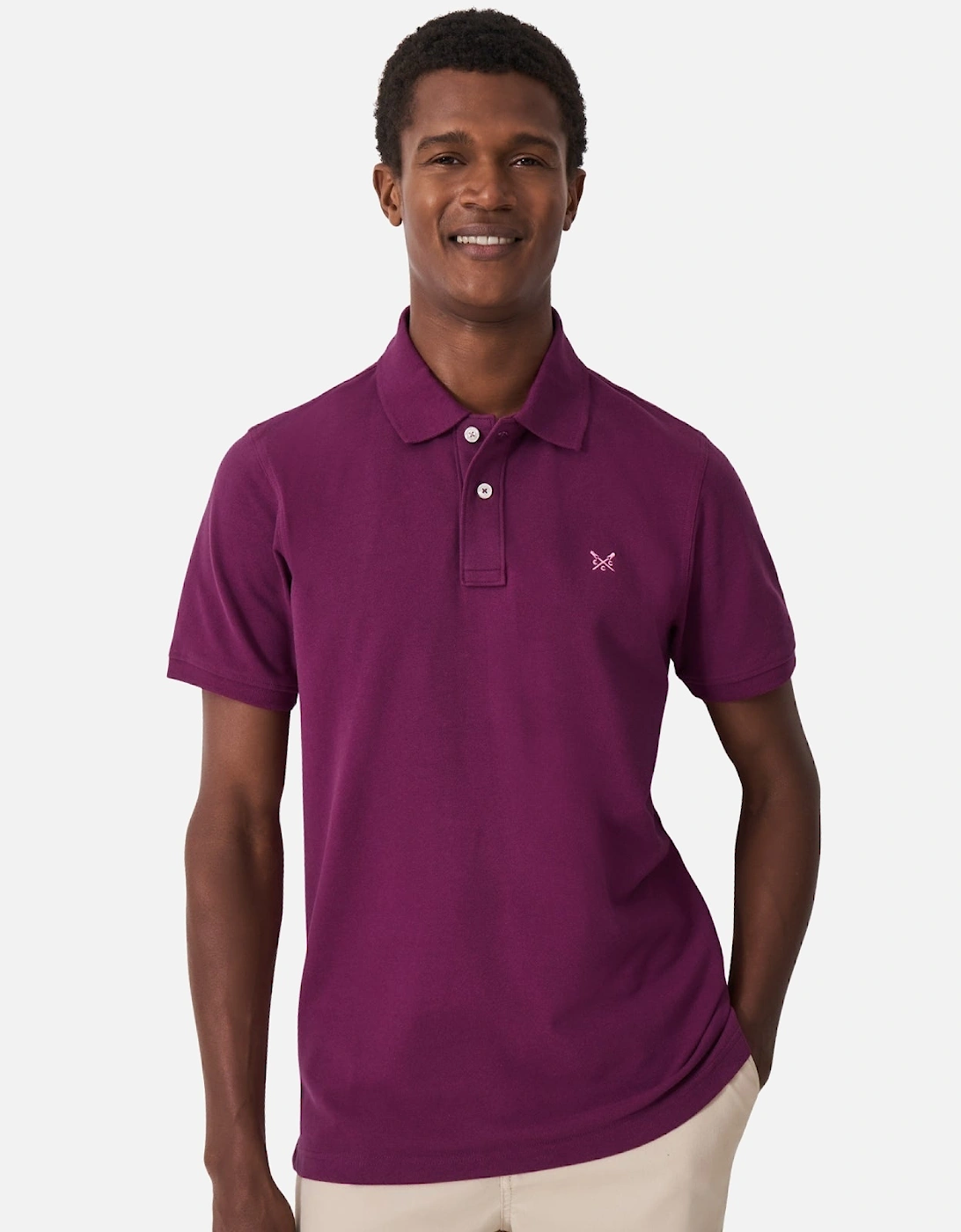 Mens Classic Pique  Short Sleeve Polo Shirt, 2 of 1