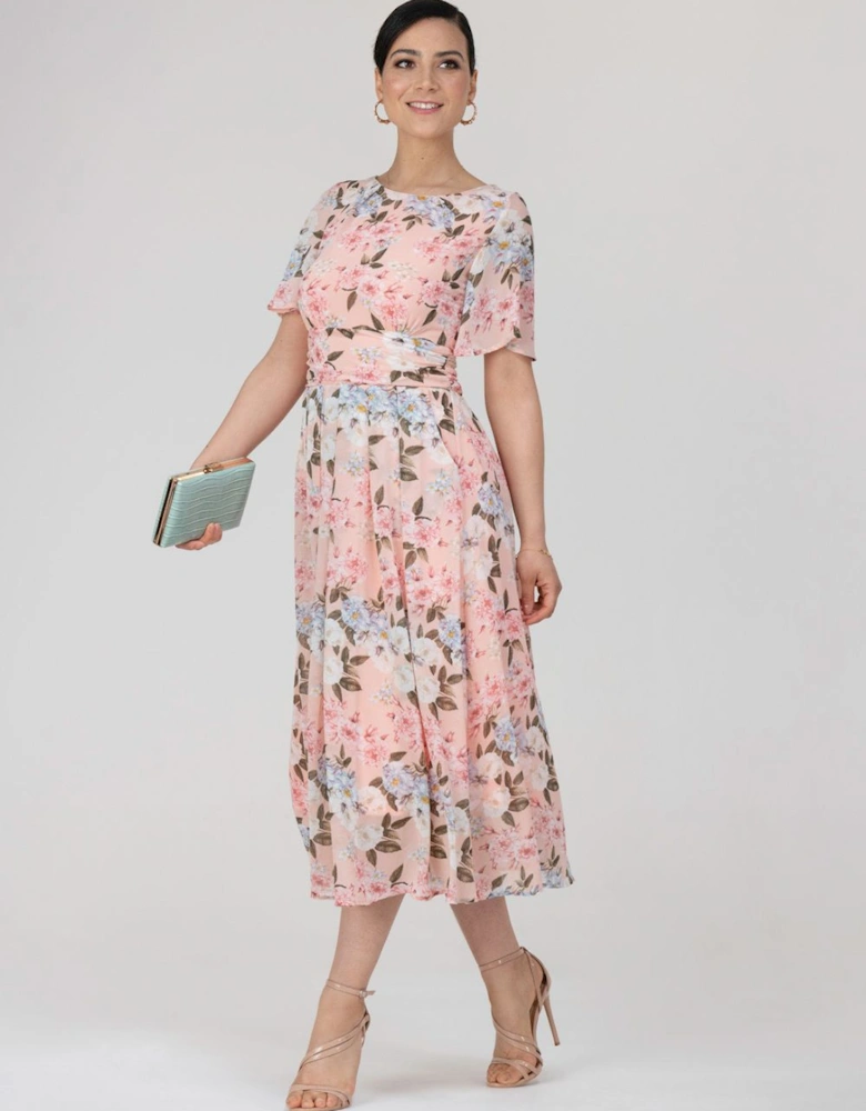 Mabilie Chiffon Maxi Dress