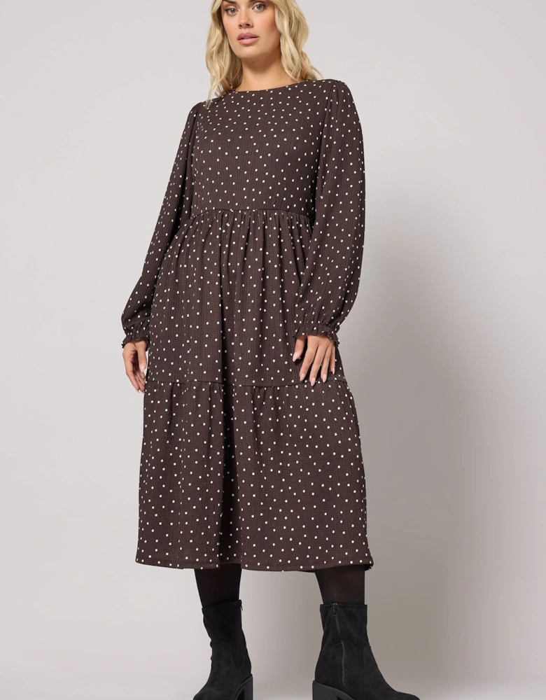 Polka Dot Maxi Dress