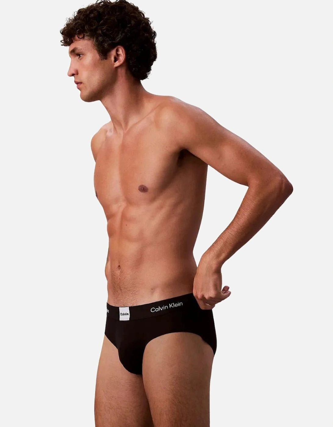 3-Pack Icon Logo Graphic Briefs, Black