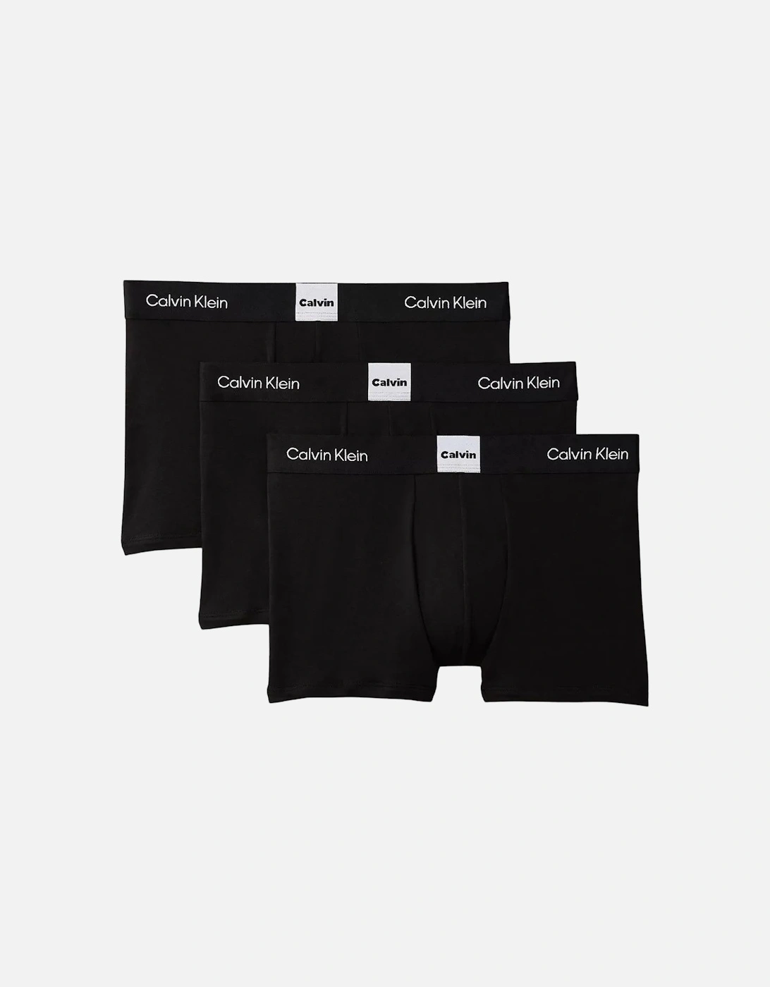 3-Pack Icon Logo Graphic Boxer Trunks, Black, 7 of 6