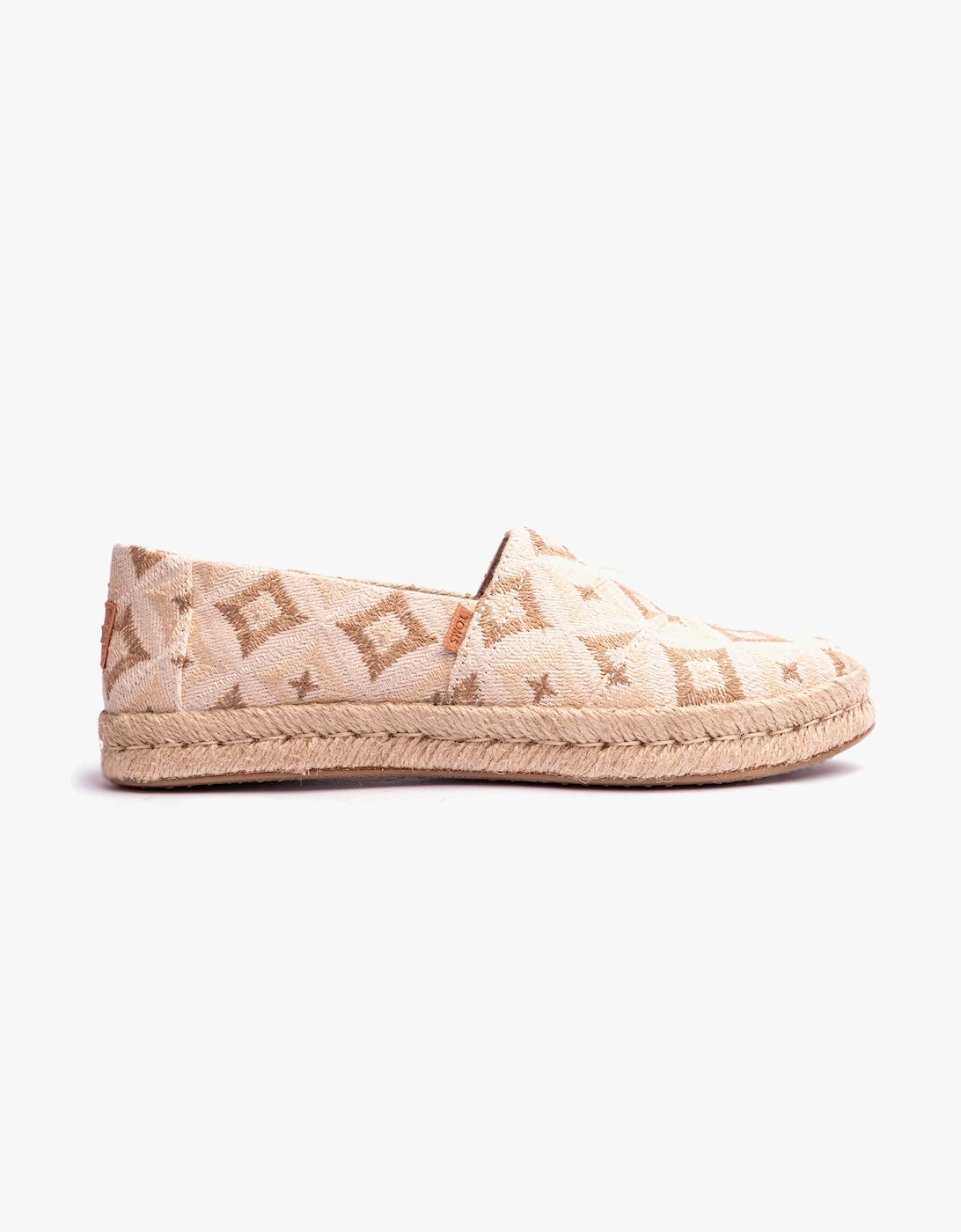 Toms Women's Alpargata Rope 2.0 Womens Espadrilles Natural - Cream - Size, 7