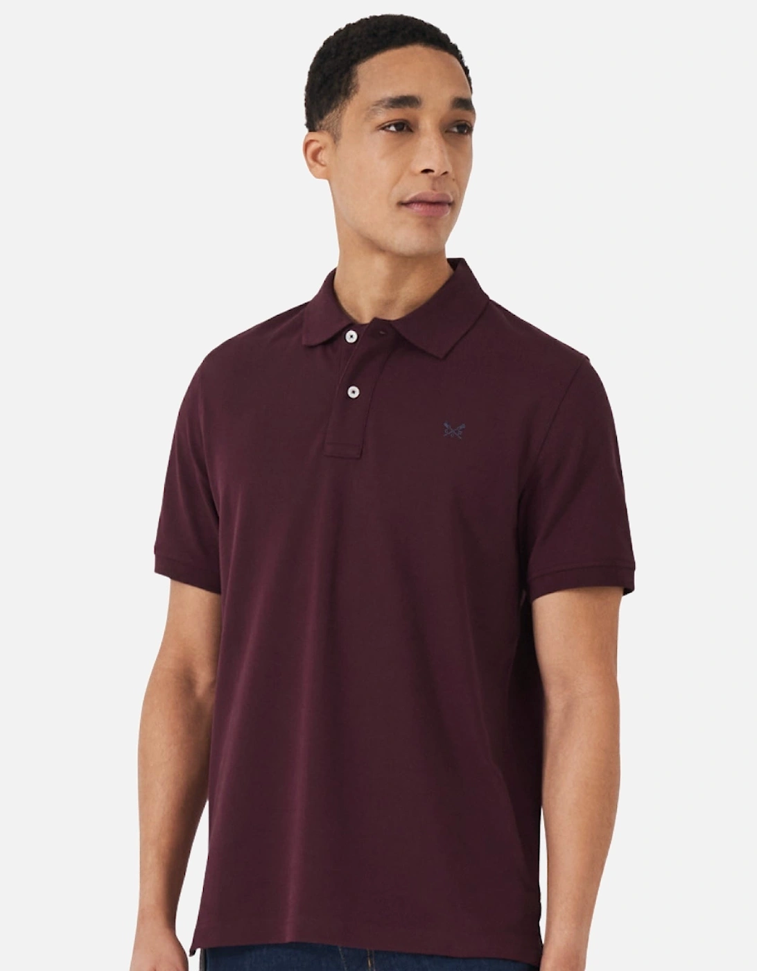 Mens Classic Pique Short Sleeve Polo Shirt, 2 of 1