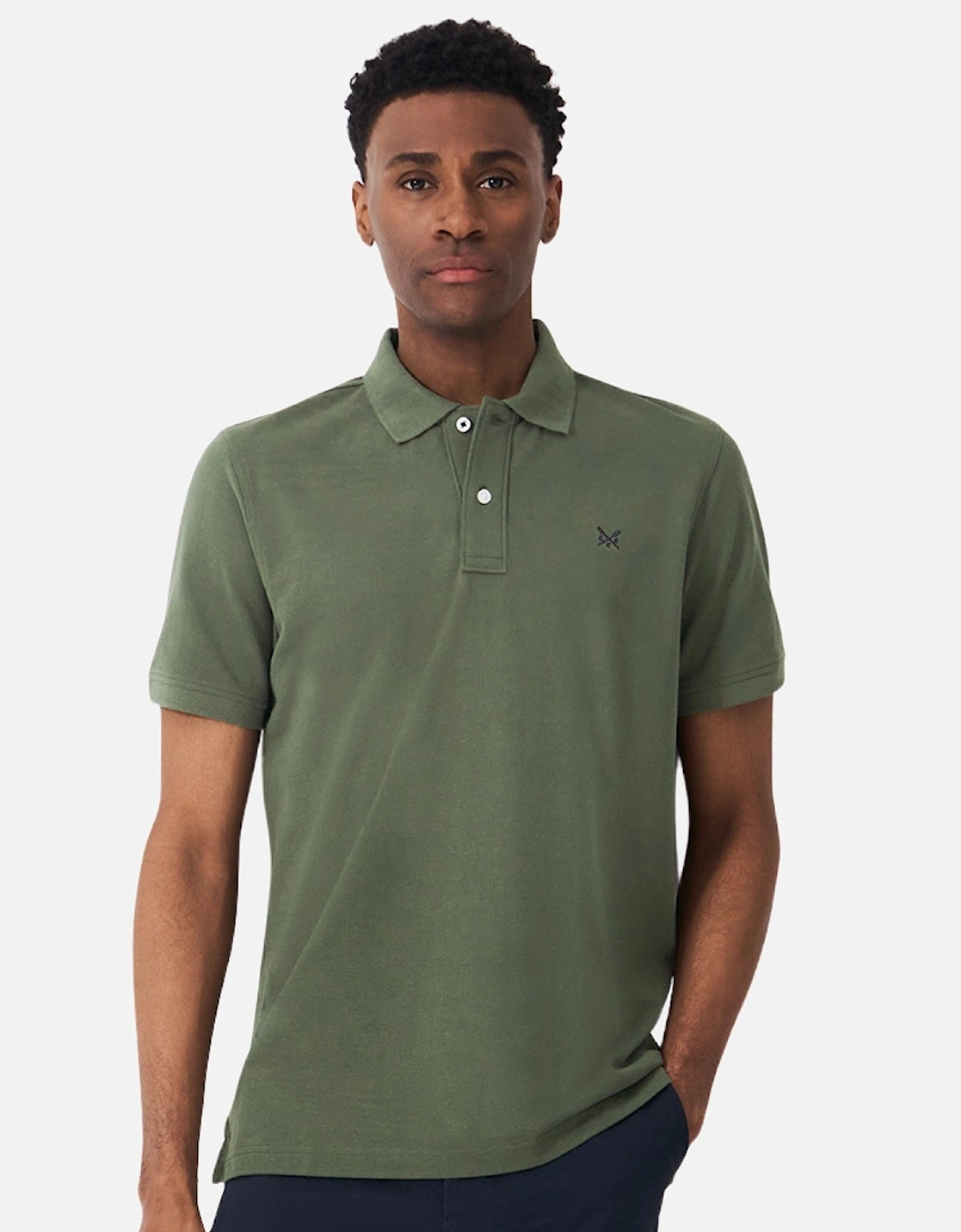 Mens Classic Pique Short Sleeve Polo Shirt, 2 of 1