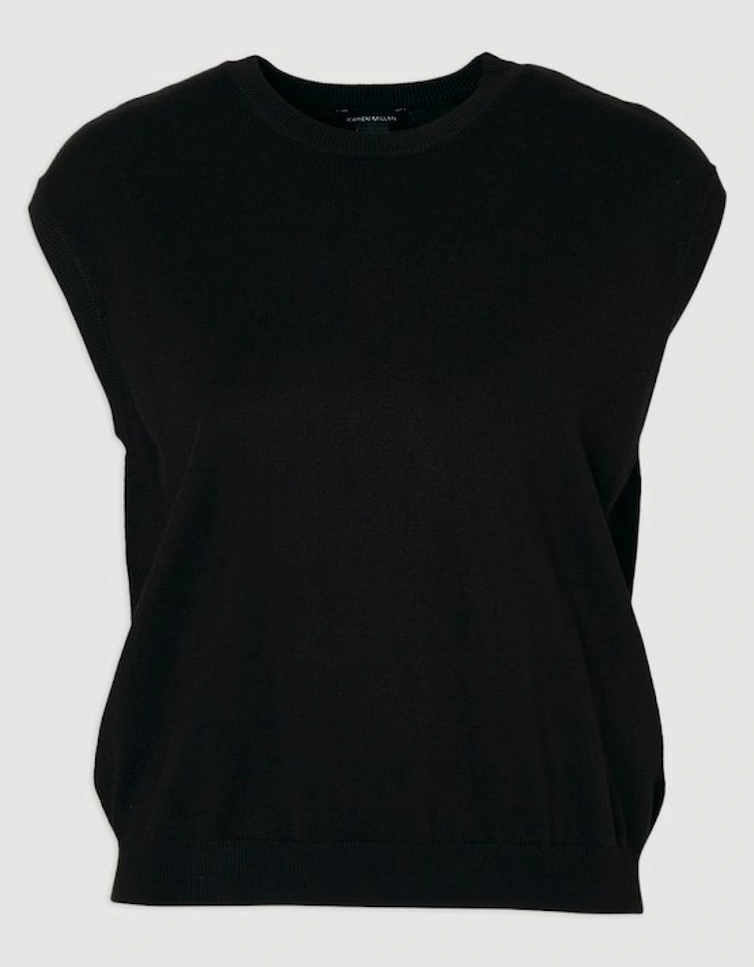 Viscose Blend Knit Top