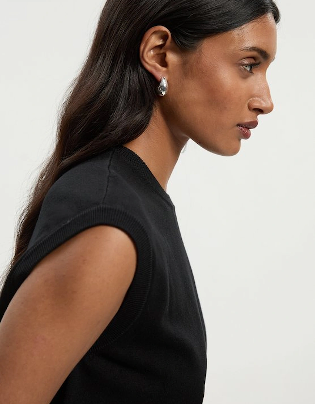 Viscose Blend Knit Top