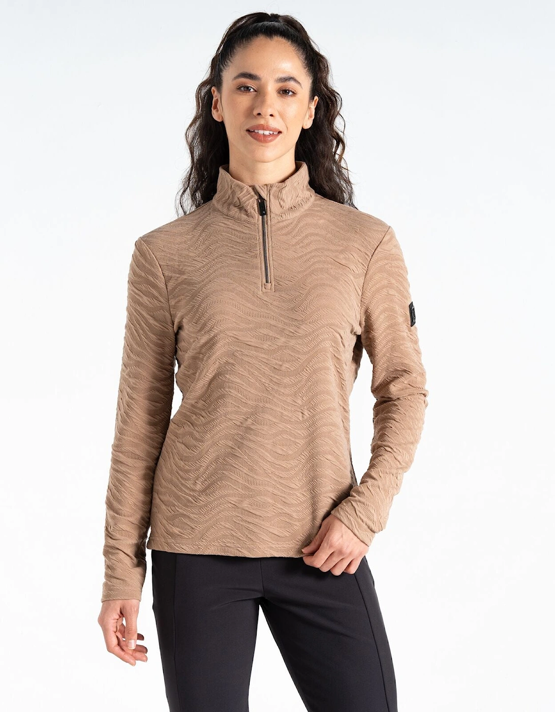 Womens Glamorize II Half Zip Fleece, 2 of 1