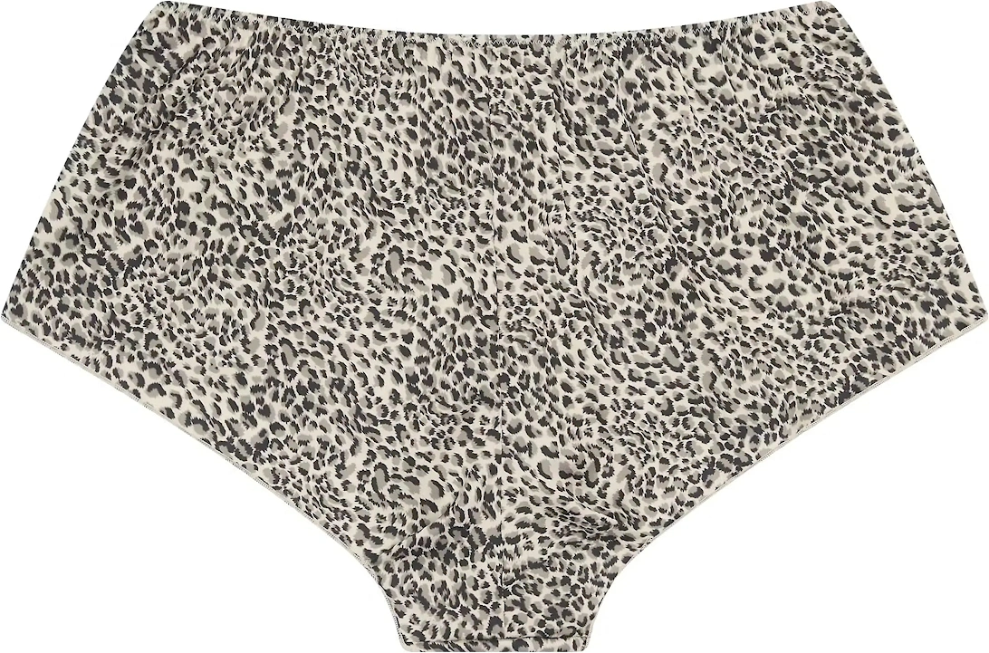 Signature Satin Boy Short, Animal Print