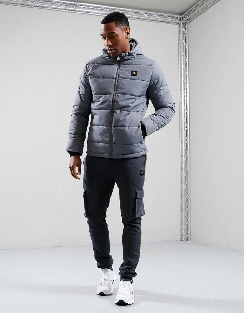 Agaric Padded Hooded Jacket Grey