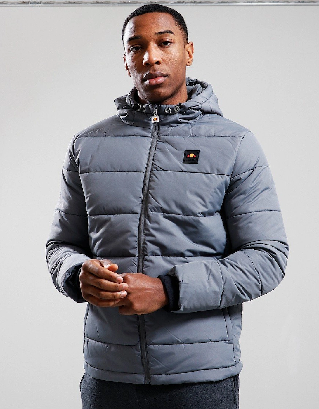 Agaric Padded Hooded Jacket Grey