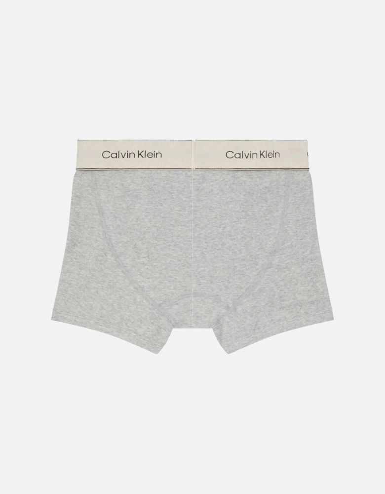 Women Heritage Cotton Boxer Brief, Grey Heather