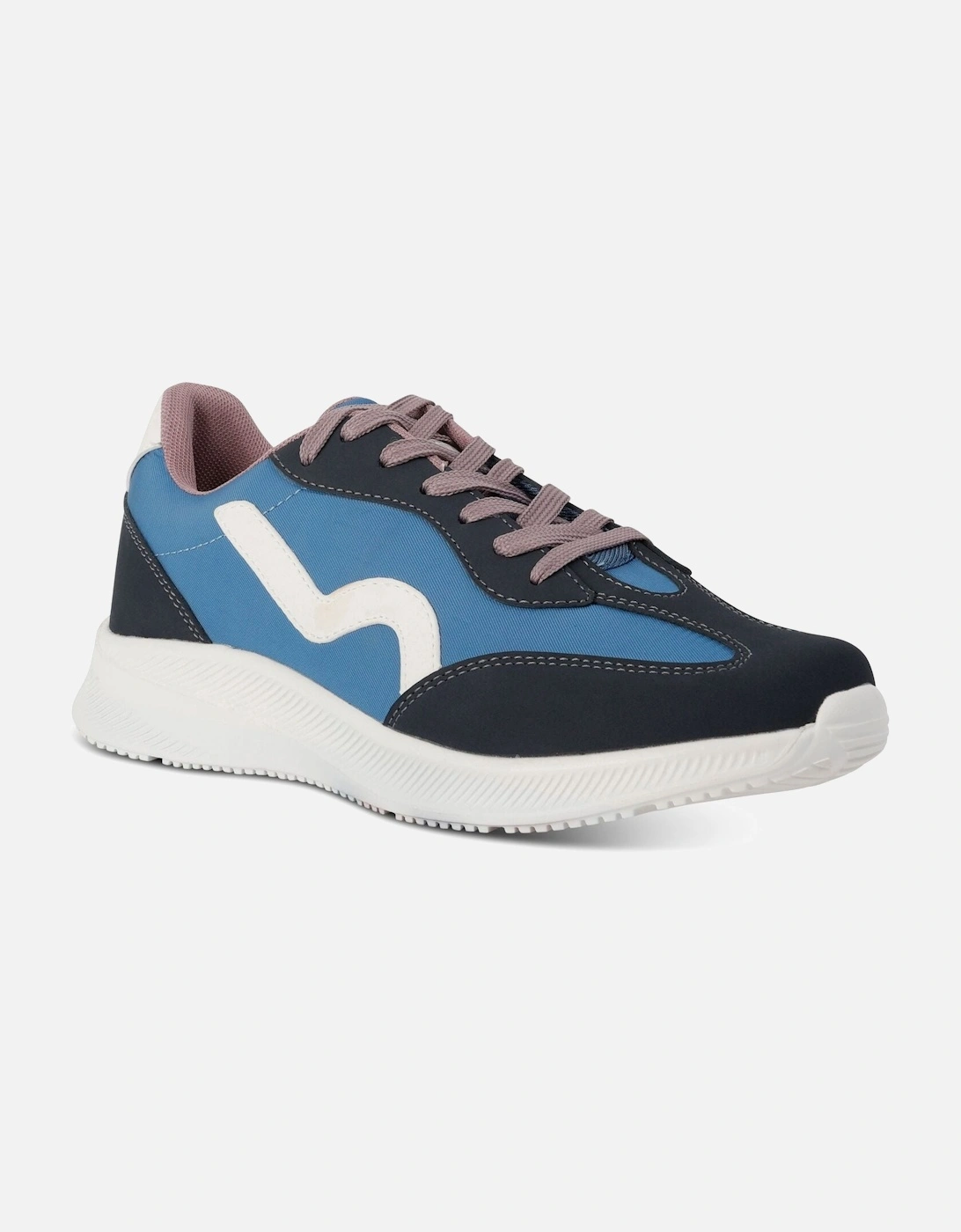 Womens Lady Marine Retro Trainers, 2 of 1