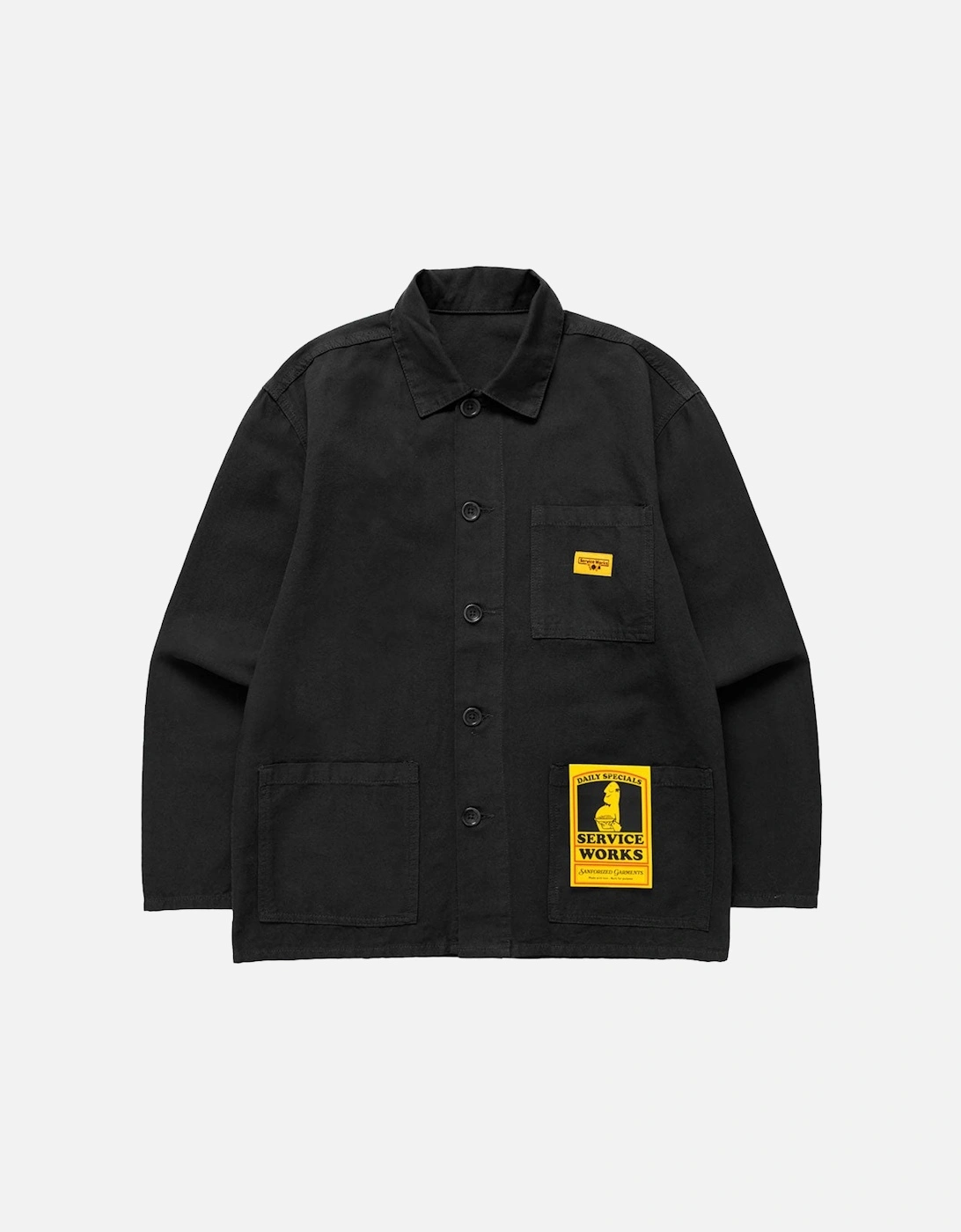Classic Chore Shirt Jacket - Black, 4 of 3