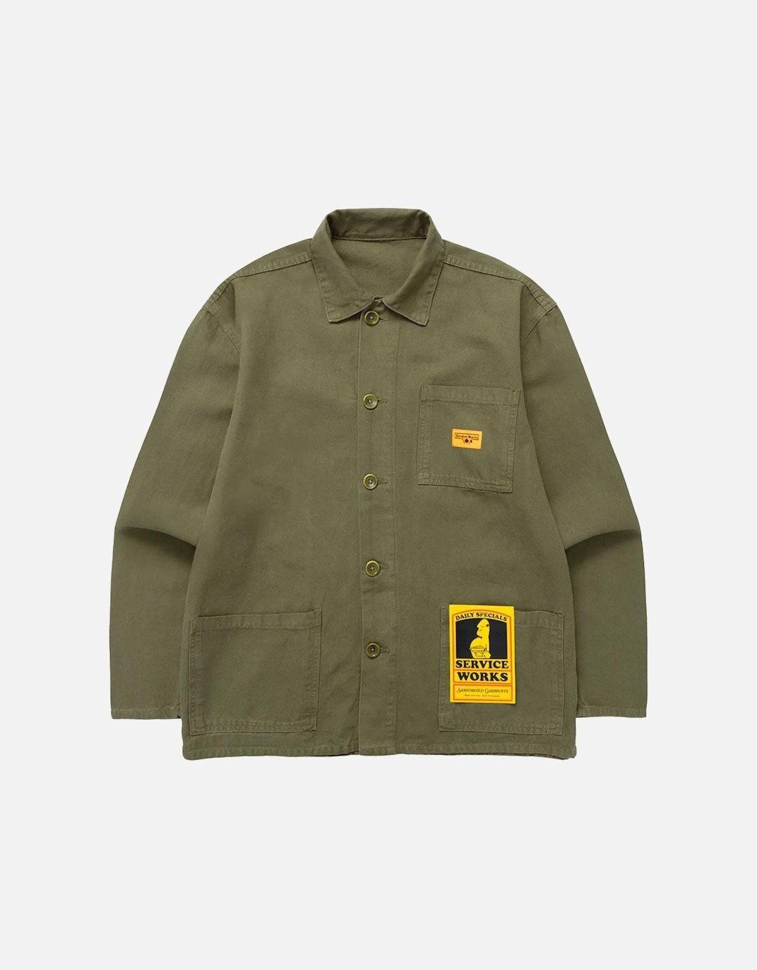 Classic Chore Shirt Jacket - Olive, 4 of 3
