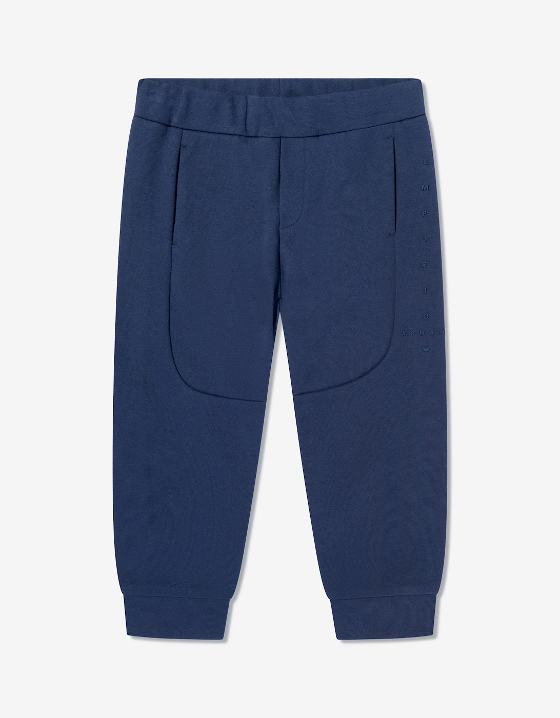 Emporio Armani Boys Multi Baby  Baby Logo Joggers  Navy - Size 6-9 Months/9-12 Months Kids
