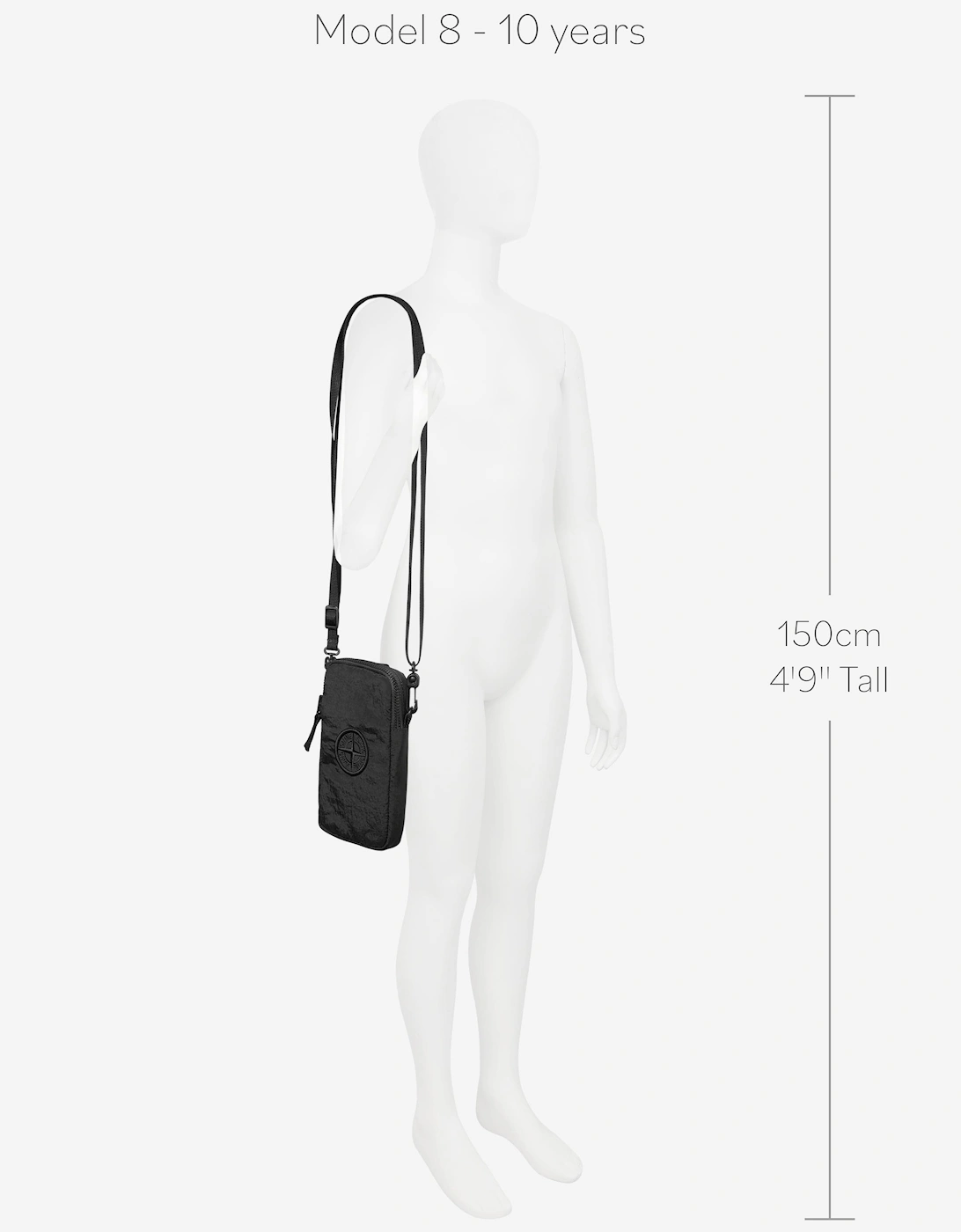 Kids Crossbody Bag in Black