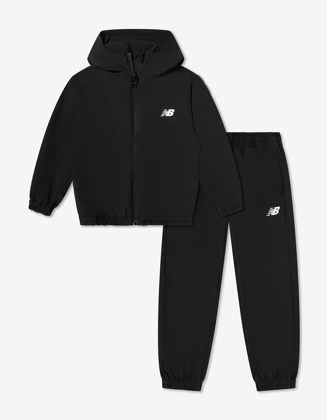 Boys Lightweight Jacket and Jogger Set in Black, 5 of 4