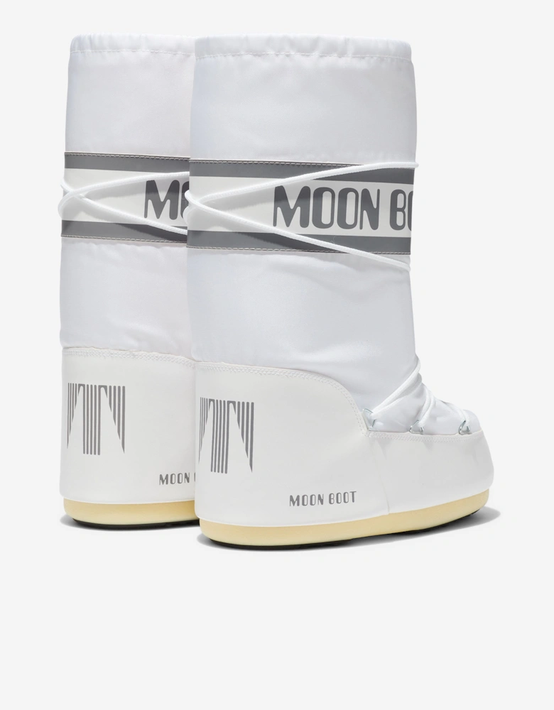 Moon Boot Kids Icon Boots in White
