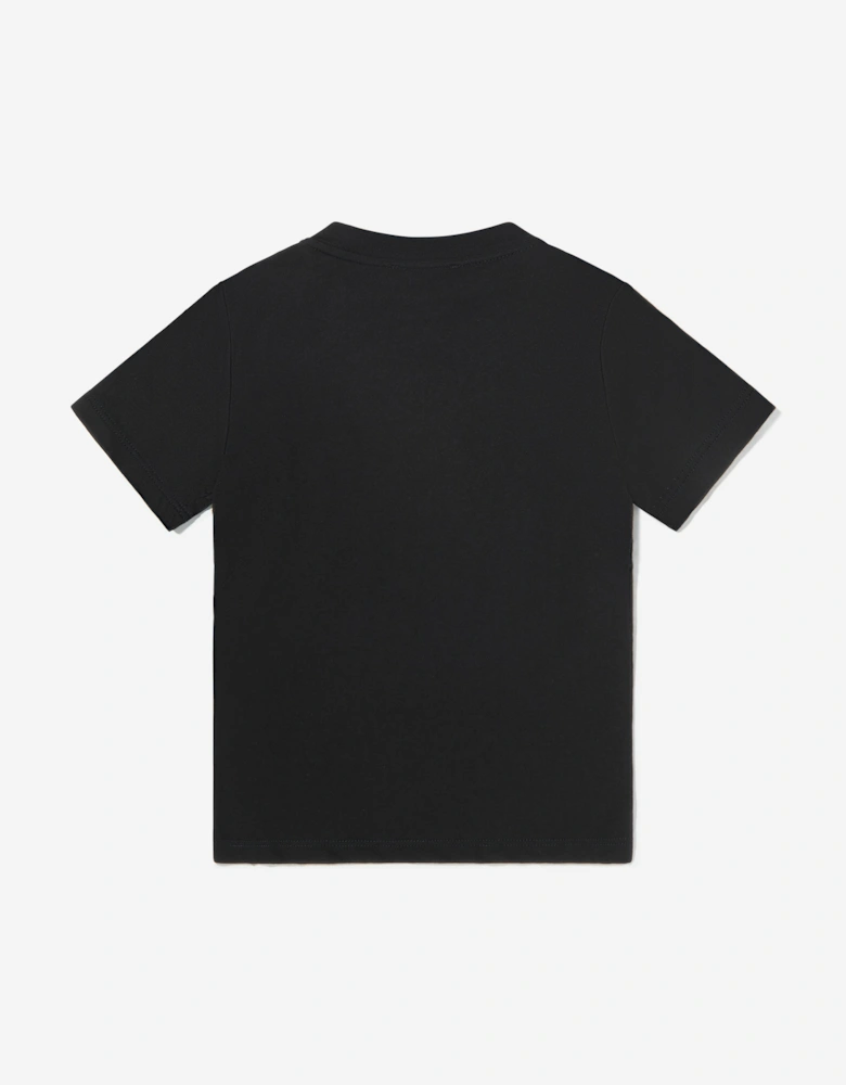 Boys Logo T-Shirt in Black