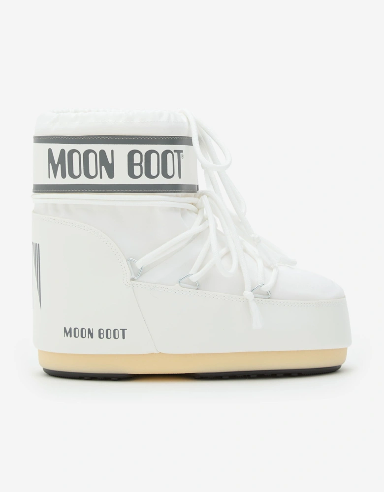 Moon Boot Kids Icon Low Boots in White