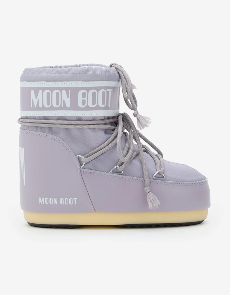 Moon Boot Girls Icon Low Boots in Purple
