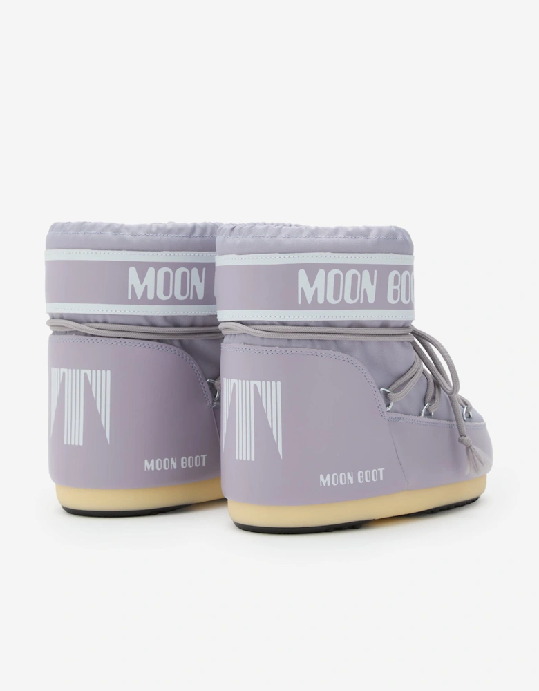 Moon Boot Girls Icon Low Boots in Purple