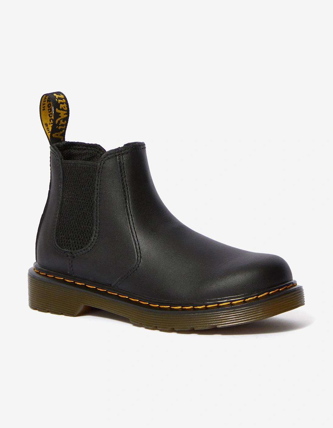 Kids 2976 Softy T Leather Chelsea Boots in Black