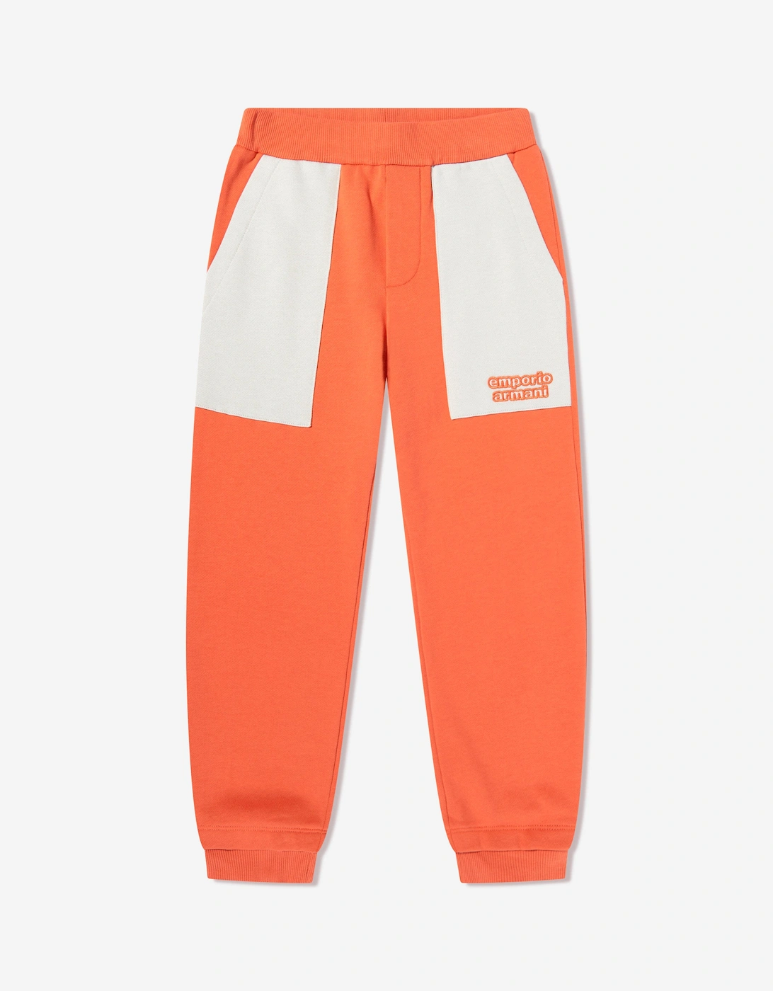 Boy's Emporio Armani Boys Utility Trousers in Ivory - Cream - Size: 12 years