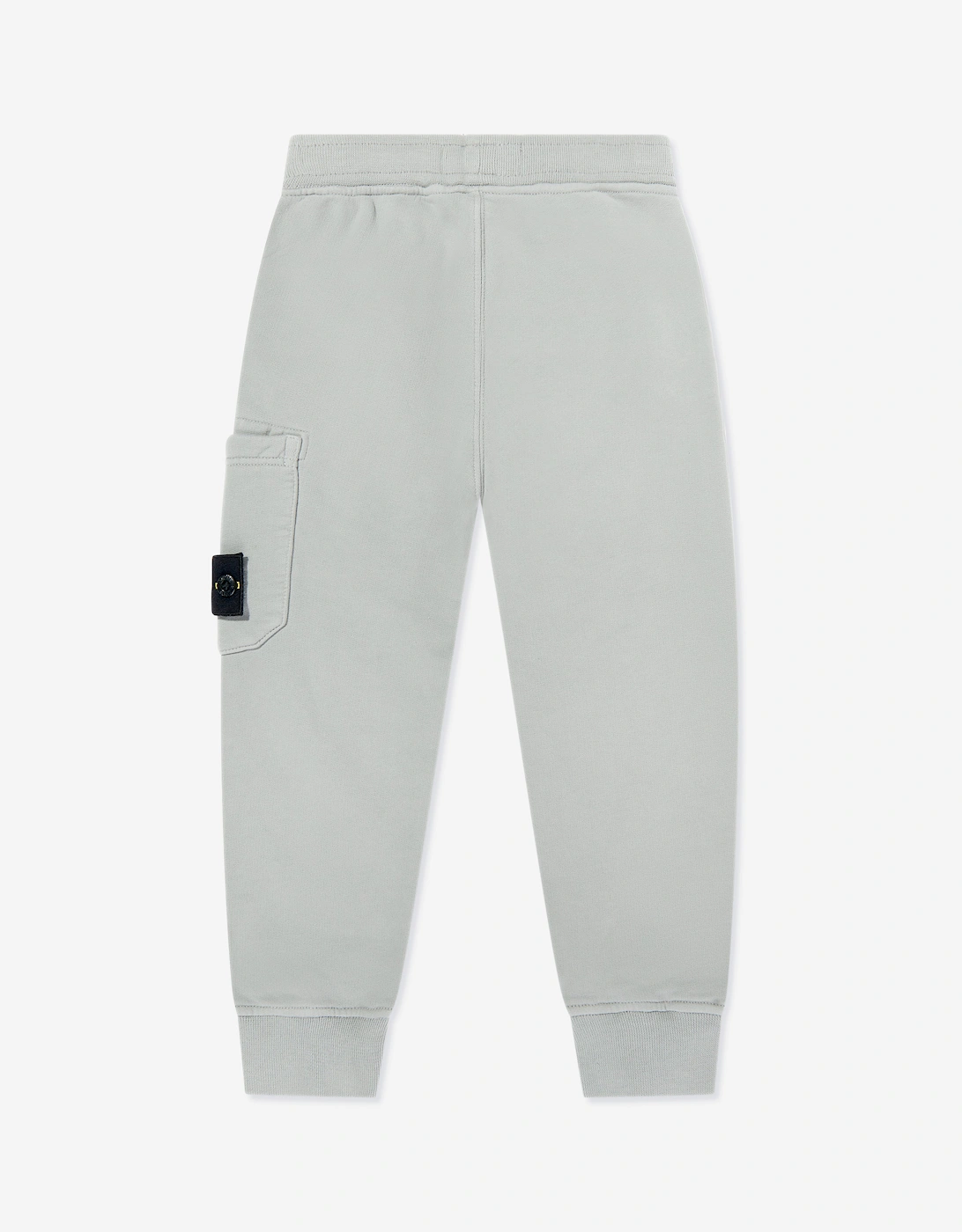 Boys Pocket Logo Joggers in Grey