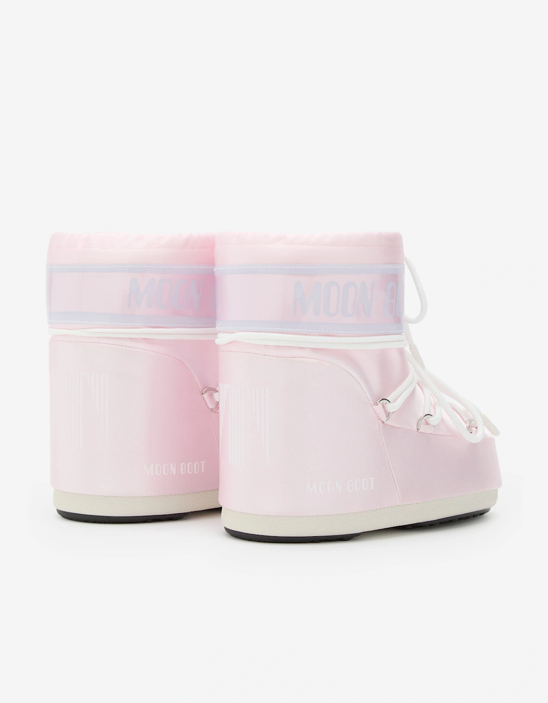 Moon Boot Girls Icon Low Pearly Boots in Pink