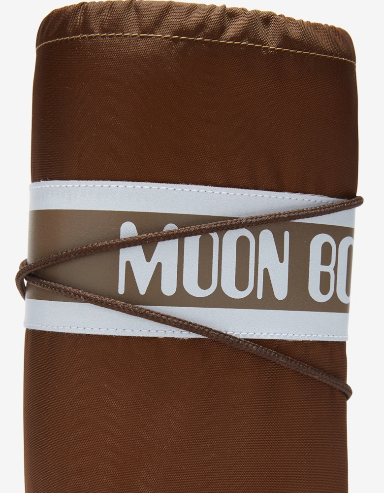 Moon Boot Kids Icon Boots in Brown