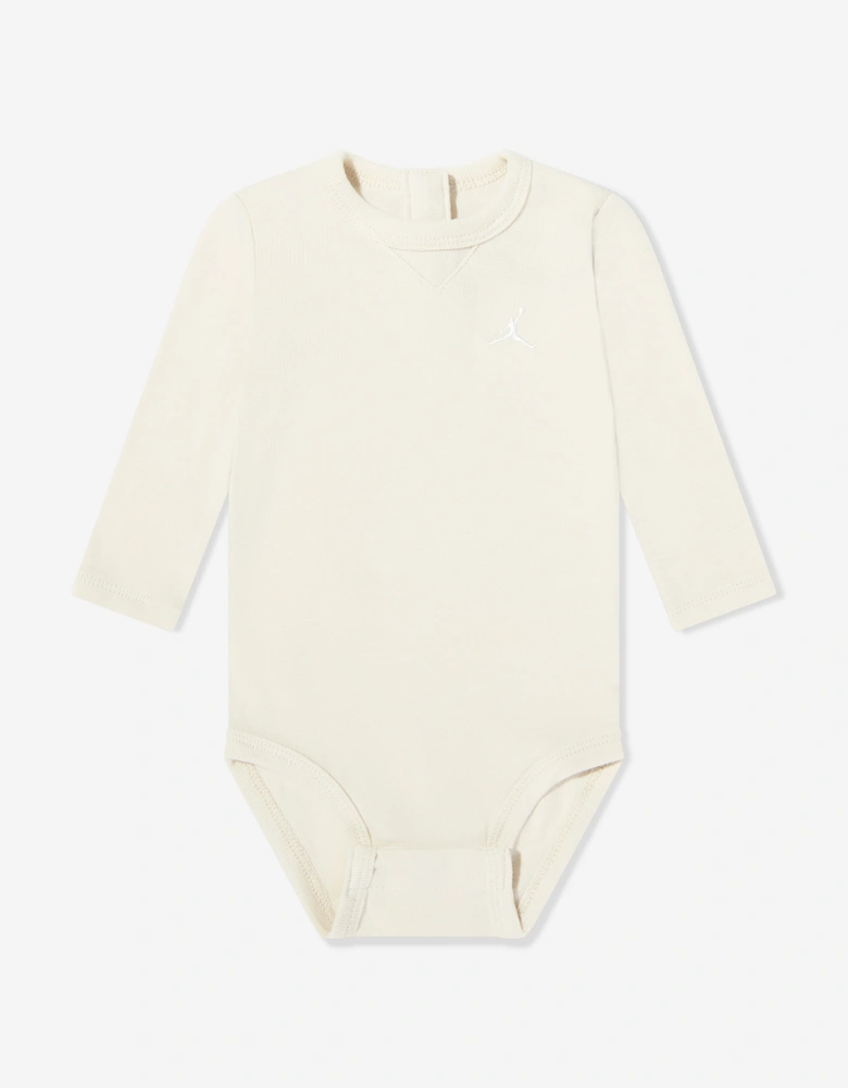 Jordan Baby Essential Bodysuit Set in Beige