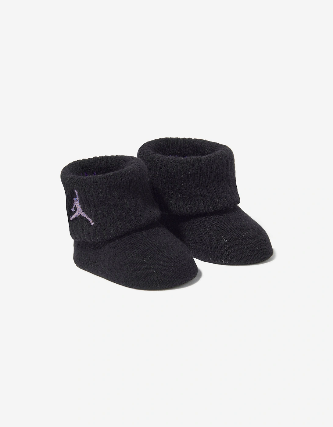 Jordan Baby Girls 3 Piece Bodysuit Set in Black