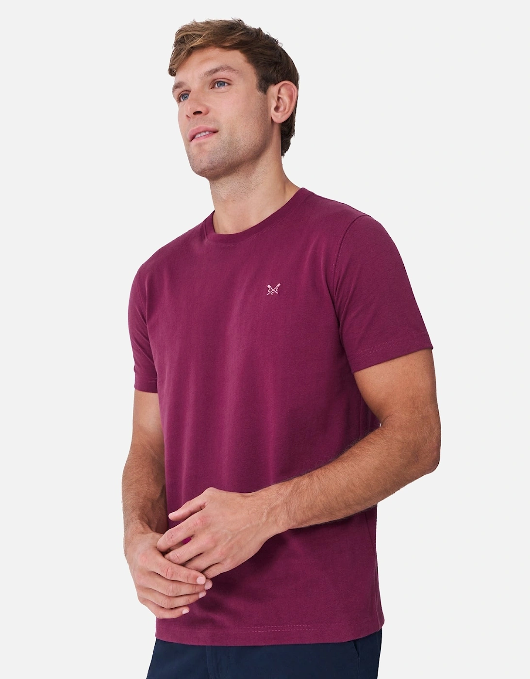 Mens Crew Classic T-Shirt, 2 of 1